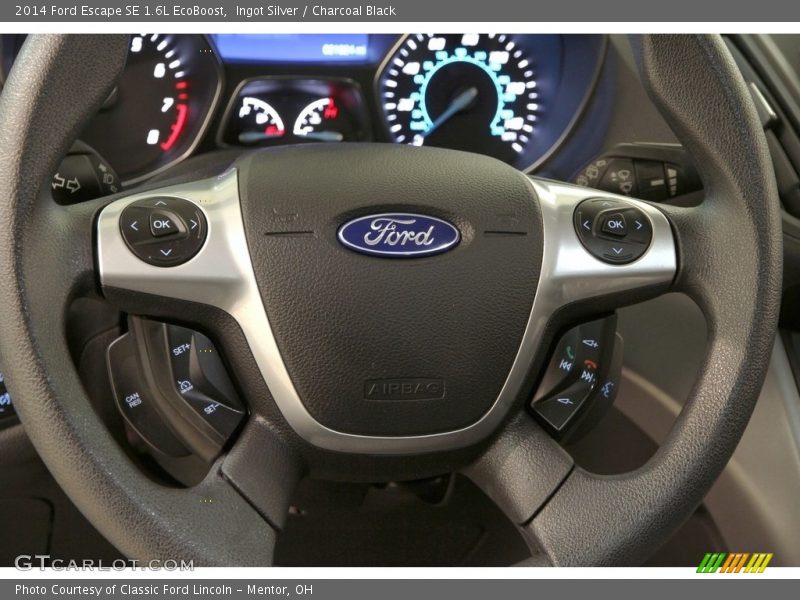 Ingot Silver / Charcoal Black 2014 Ford Escape SE 1.6L EcoBoost