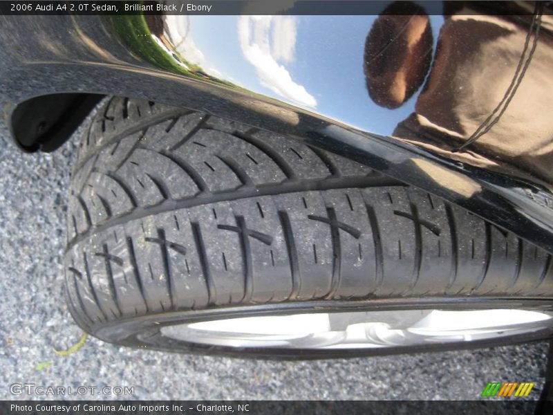 Brilliant Black / Ebony 2006 Audi A4 2.0T Sedan