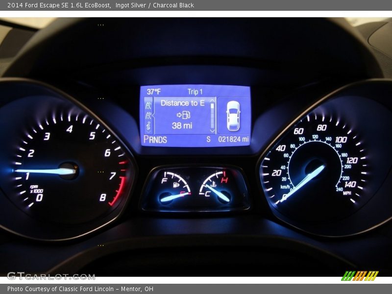 Ingot Silver / Charcoal Black 2014 Ford Escape SE 1.6L EcoBoost