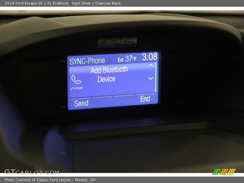 Ingot Silver / Charcoal Black 2014 Ford Escape SE 1.6L EcoBoost