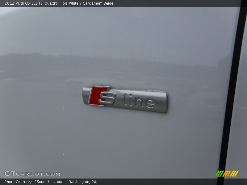 Ibis White / Cardamom Beige 2012 Audi Q5 3.2 FSI quattro