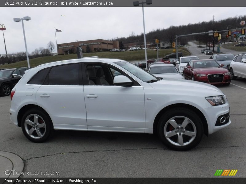 Ibis White / Cardamom Beige 2012 Audi Q5 3.2 FSI quattro