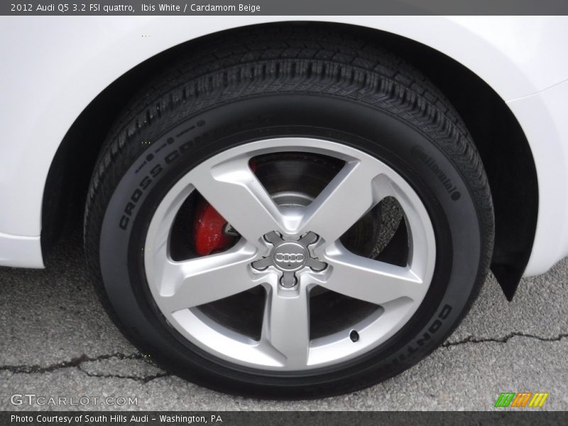 Ibis White / Cardamom Beige 2012 Audi Q5 3.2 FSI quattro