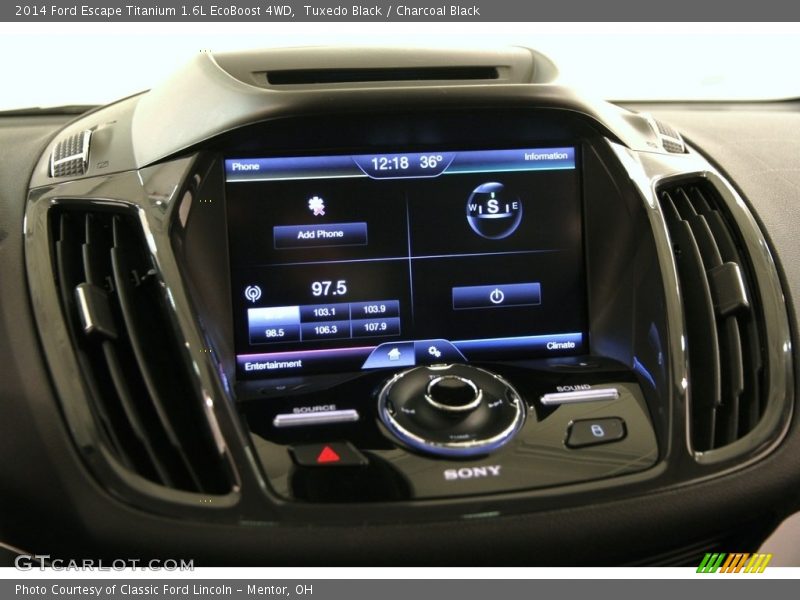 Tuxedo Black / Charcoal Black 2014 Ford Escape Titanium 1.6L EcoBoost 4WD