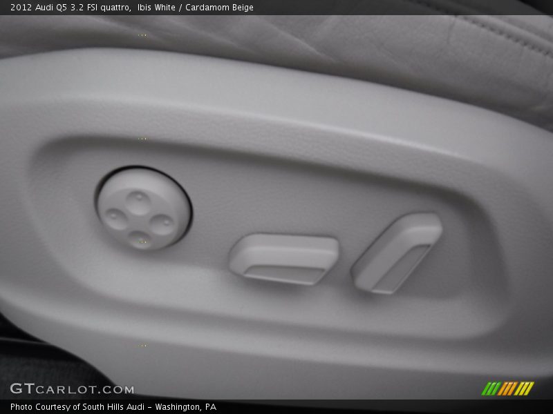 Ibis White / Cardamom Beige 2012 Audi Q5 3.2 FSI quattro