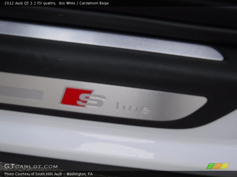Ibis White / Cardamom Beige 2012 Audi Q5 3.2 FSI quattro