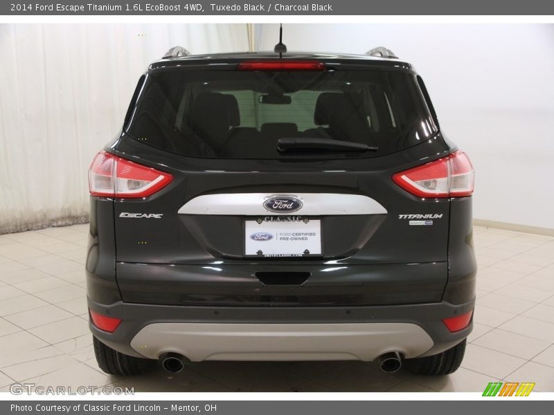 Tuxedo Black / Charcoal Black 2014 Ford Escape Titanium 1.6L EcoBoost 4WD
