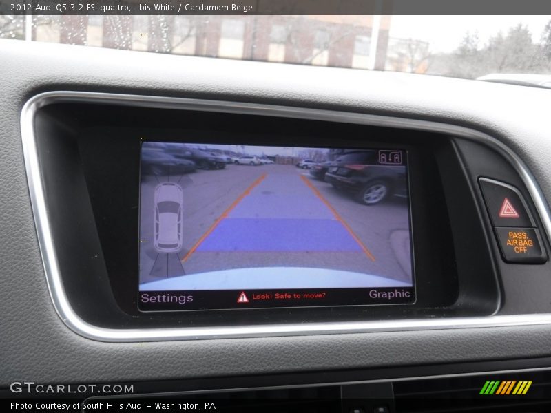 Ibis White / Cardamom Beige 2012 Audi Q5 3.2 FSI quattro