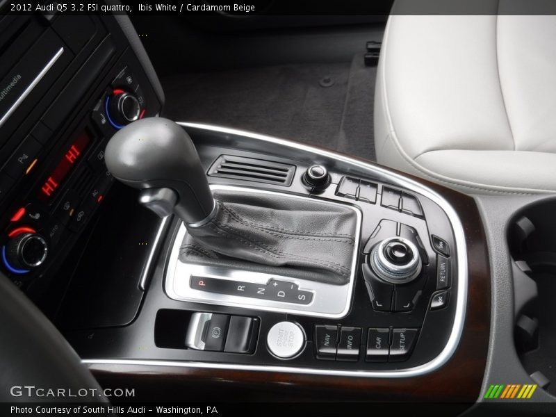 Ibis White / Cardamom Beige 2012 Audi Q5 3.2 FSI quattro