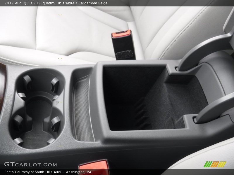 Ibis White / Cardamom Beige 2012 Audi Q5 3.2 FSI quattro