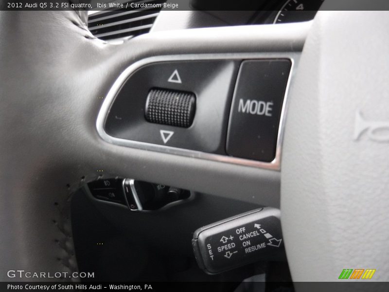 Ibis White / Cardamom Beige 2012 Audi Q5 3.2 FSI quattro