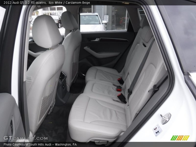 Ibis White / Cardamom Beige 2012 Audi Q5 3.2 FSI quattro