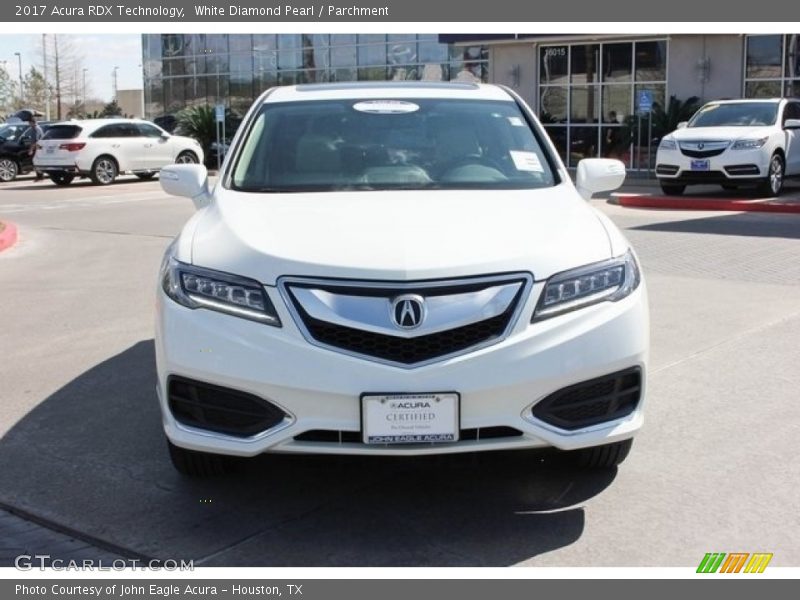 White Diamond Pearl / Parchment 2017 Acura RDX Technology