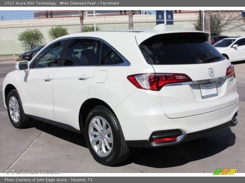 White Diamond Pearl / Parchment 2017 Acura RDX Technology
