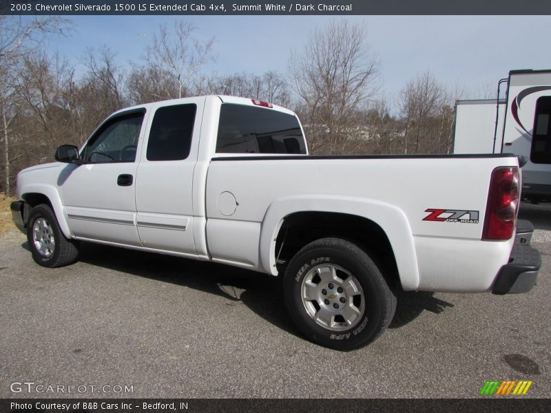 Summit White / Dark Charcoal 2003 Chevrolet Silverado 1500 LS Extended Cab 4x4