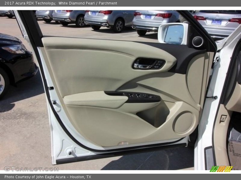 White Diamond Pearl / Parchment 2017 Acura RDX Technology