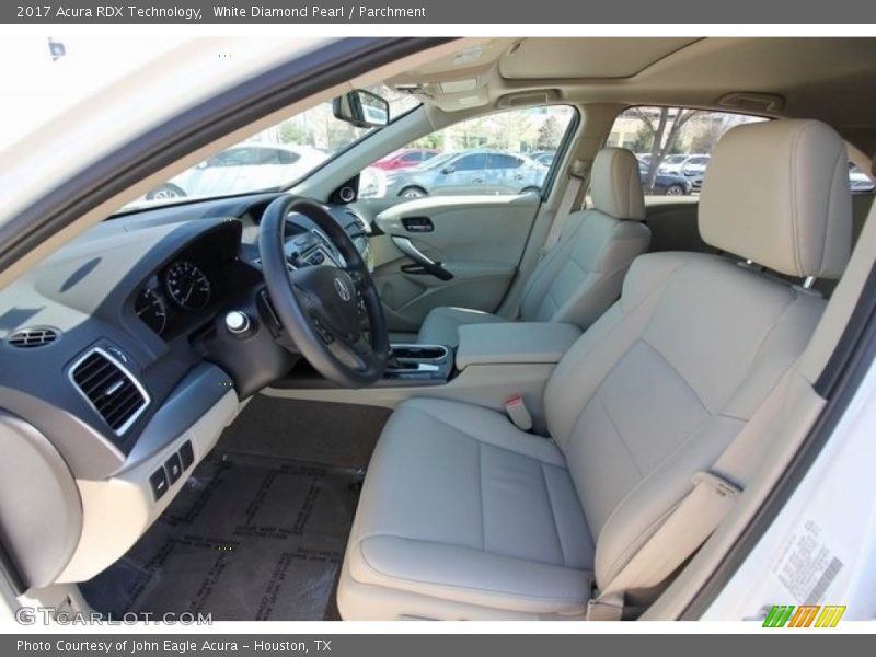 White Diamond Pearl / Parchment 2017 Acura RDX Technology