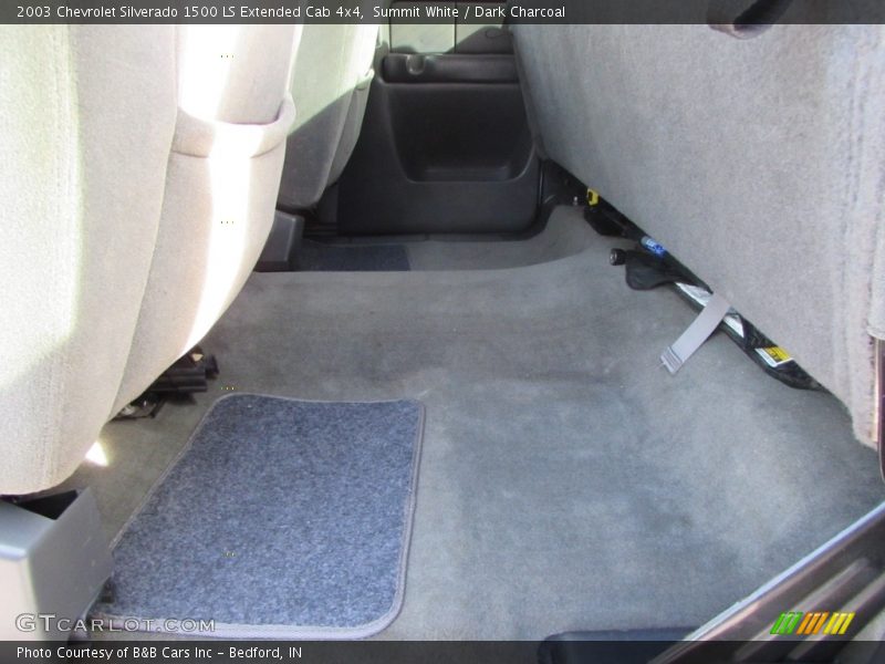 Summit White / Dark Charcoal 2003 Chevrolet Silverado 1500 LS Extended Cab 4x4