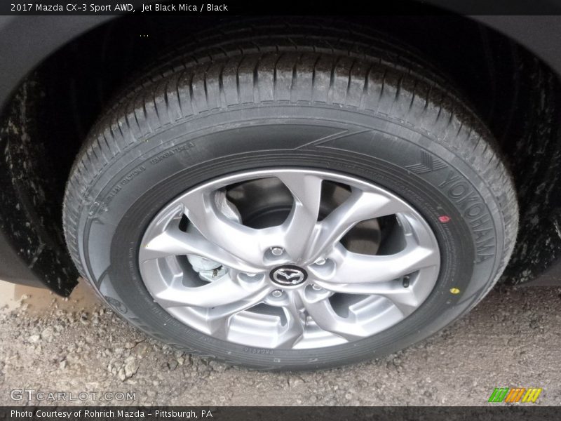 Jet Black Mica / Black 2017 Mazda CX-3 Sport AWD