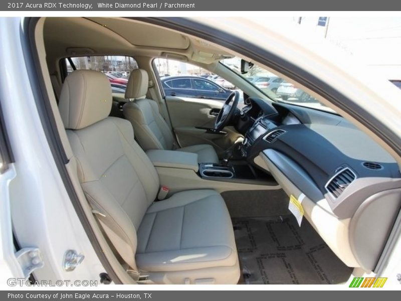 White Diamond Pearl / Parchment 2017 Acura RDX Technology