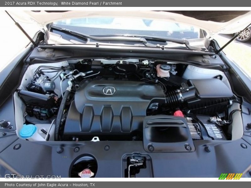 White Diamond Pearl / Parchment 2017 Acura RDX Technology