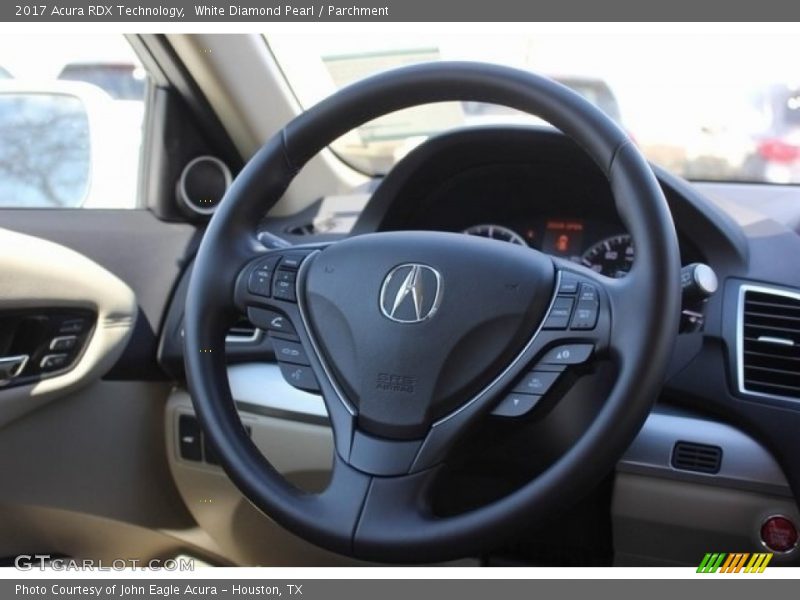 White Diamond Pearl / Parchment 2017 Acura RDX Technology