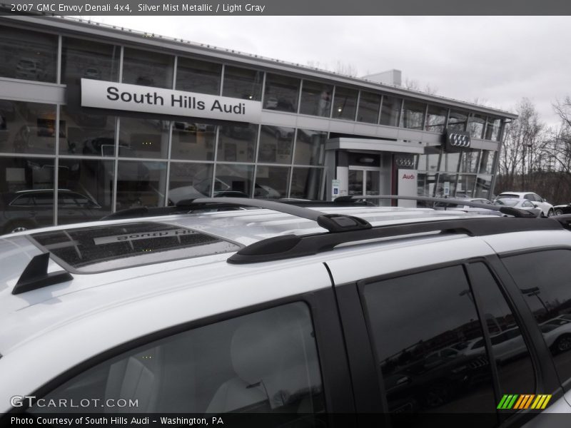 Silver Mist Metallic / Light Gray 2007 GMC Envoy Denali 4x4