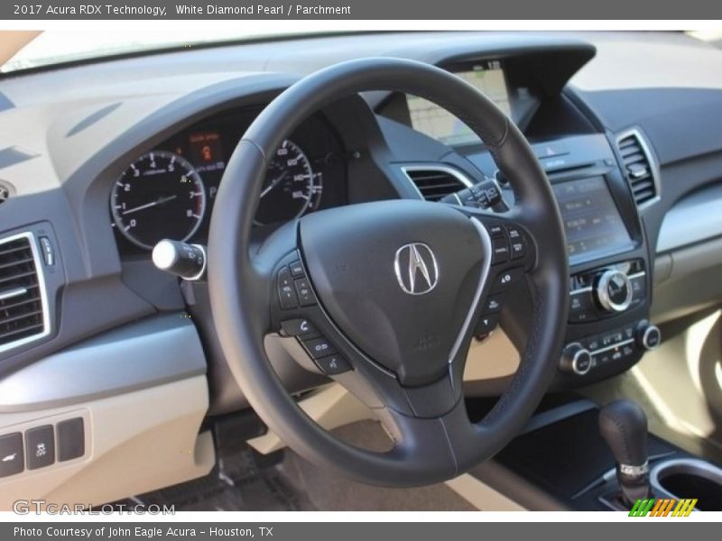 White Diamond Pearl / Parchment 2017 Acura RDX Technology