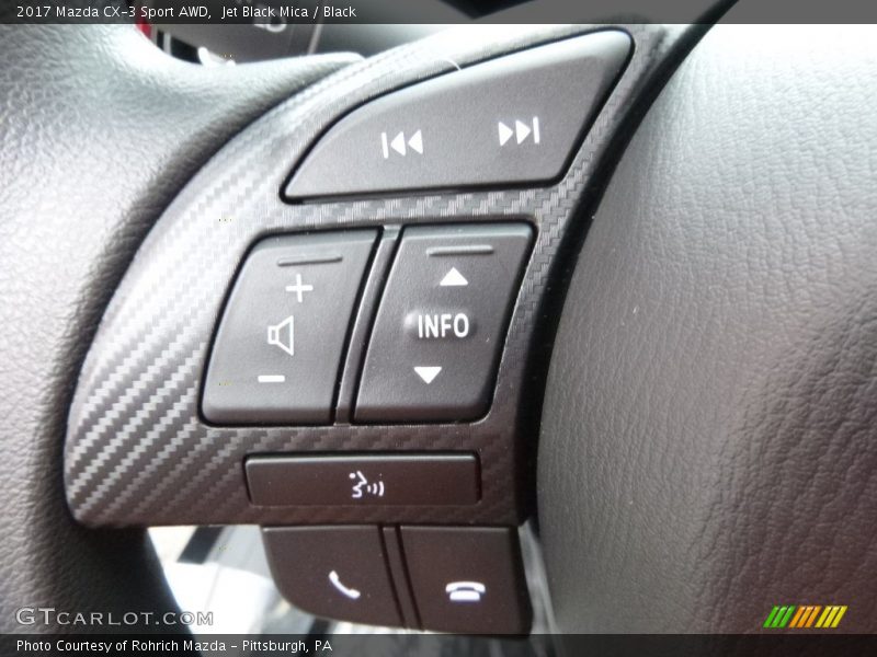 Jet Black Mica / Black 2017 Mazda CX-3 Sport AWD