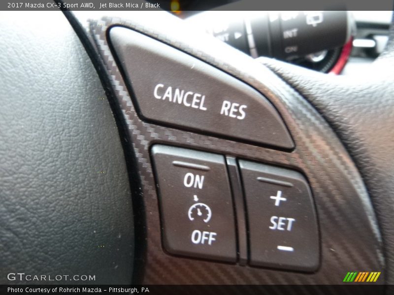 Jet Black Mica / Black 2017 Mazda CX-3 Sport AWD