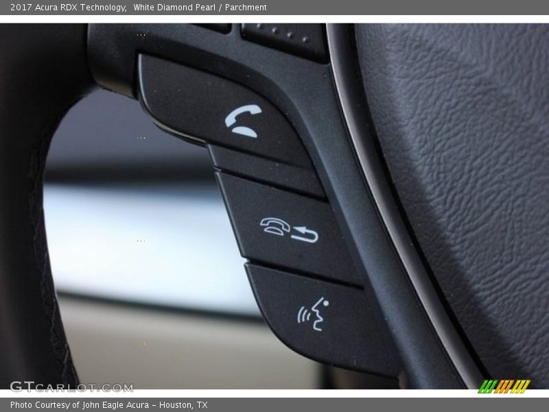 White Diamond Pearl / Parchment 2017 Acura RDX Technology