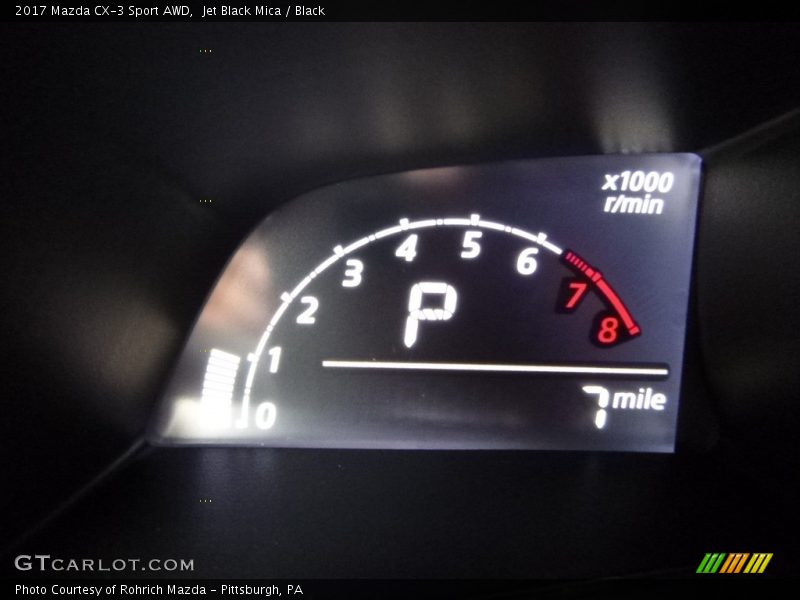 Jet Black Mica / Black 2017 Mazda CX-3 Sport AWD