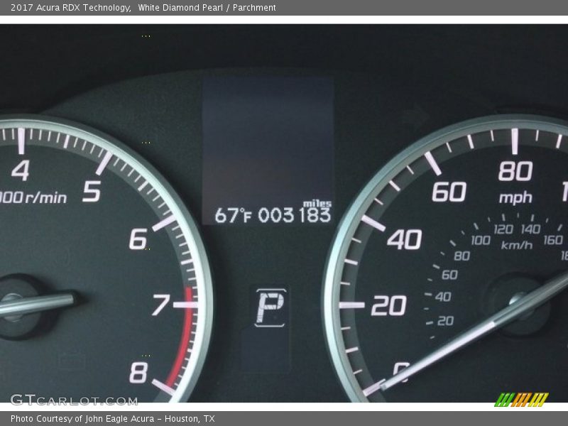 White Diamond Pearl / Parchment 2017 Acura RDX Technology