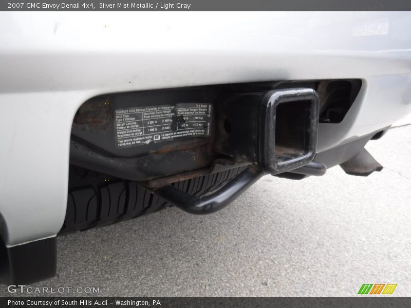 Silver Mist Metallic / Light Gray 2007 GMC Envoy Denali 4x4