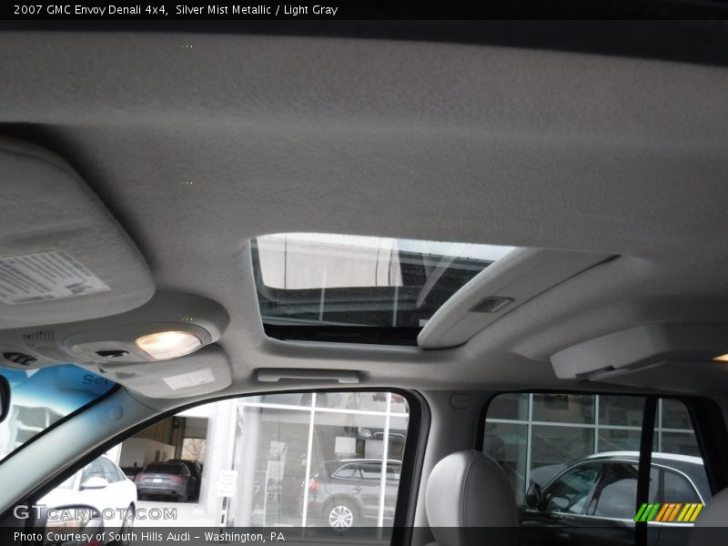 Silver Mist Metallic / Light Gray 2007 GMC Envoy Denali 4x4