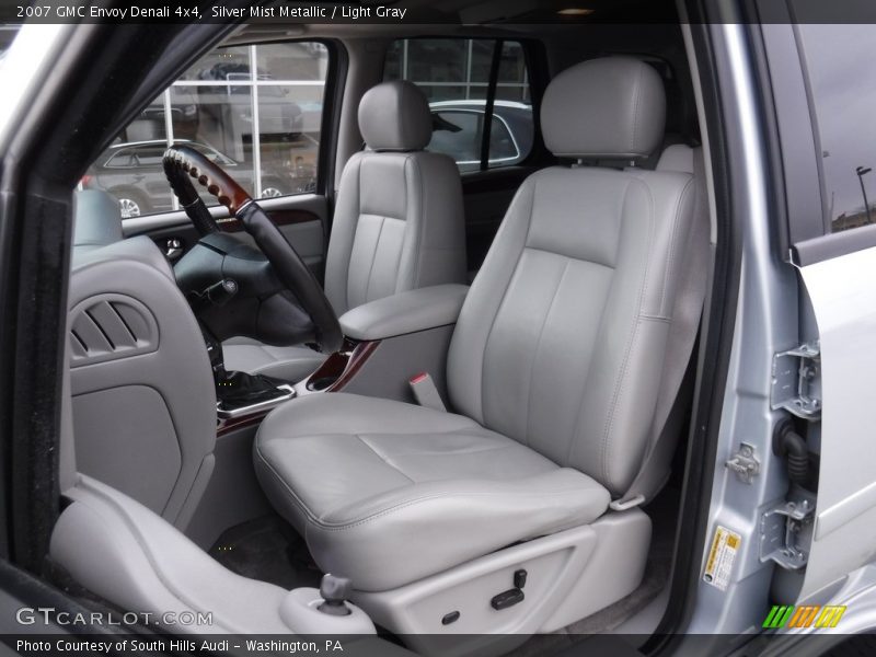 Silver Mist Metallic / Light Gray 2007 GMC Envoy Denali 4x4