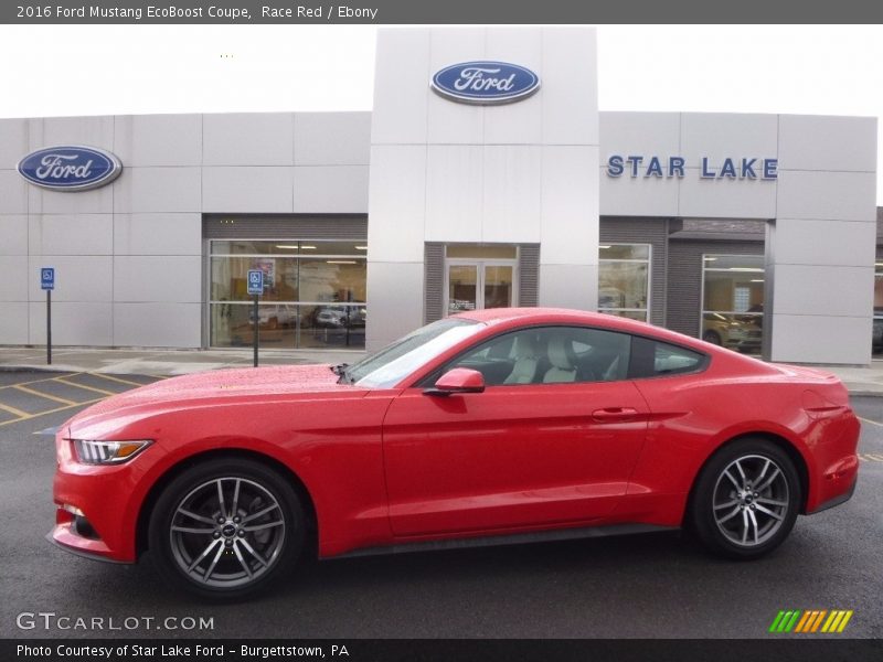 Race Red / Ebony 2016 Ford Mustang EcoBoost Coupe