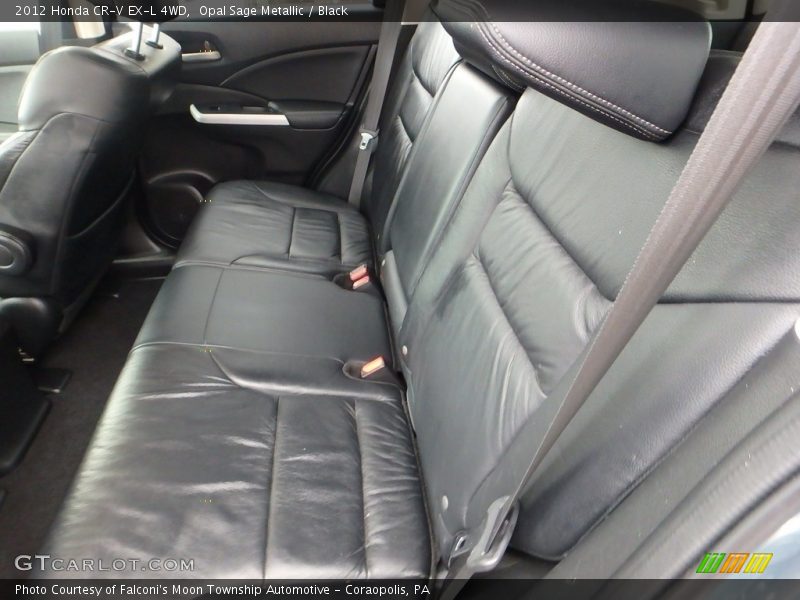 Opal Sage Metallic / Black 2012 Honda CR-V EX-L 4WD