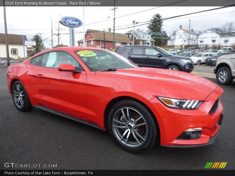 Race Red / Ebony 2016 Ford Mustang EcoBoost Coupe
