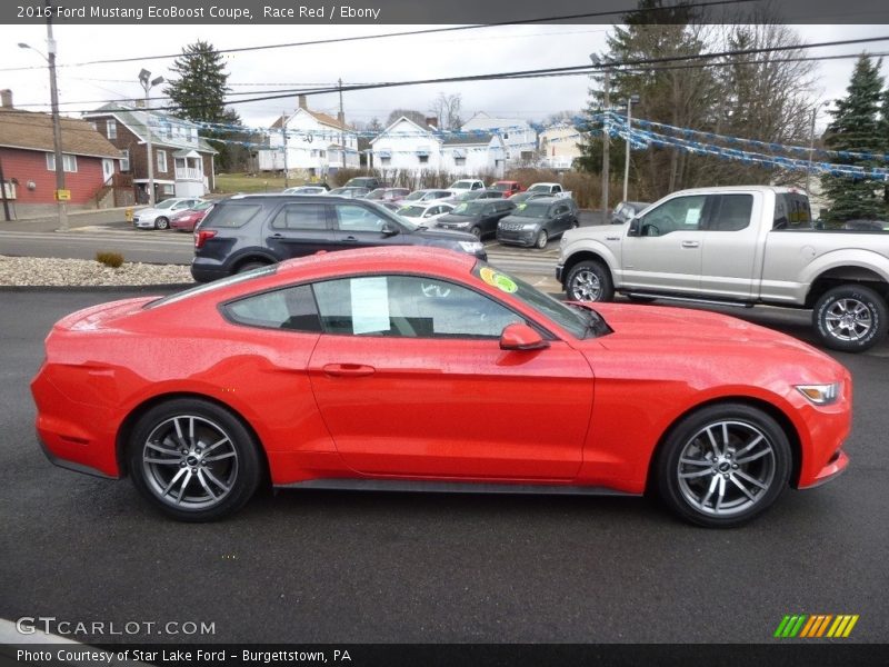 Race Red / Ebony 2016 Ford Mustang EcoBoost Coupe