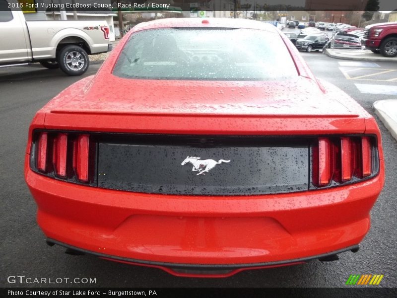 Race Red / Ebony 2016 Ford Mustang EcoBoost Coupe