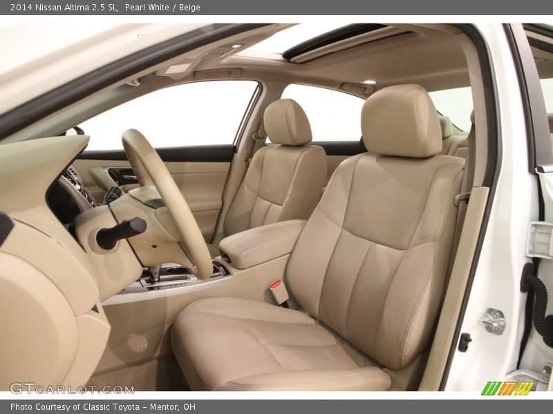  2014 Altima 2.5 SL Beige Interior