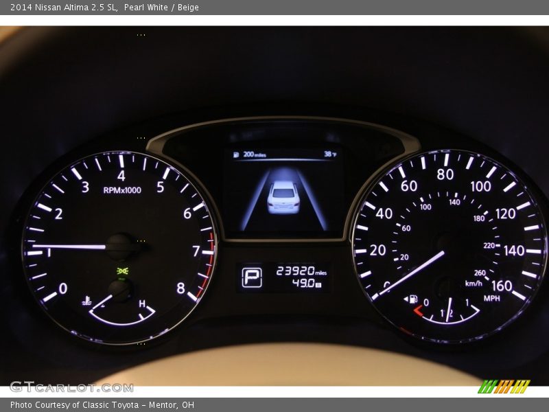  2014 Altima 2.5 SL 2.5 SL Gauges