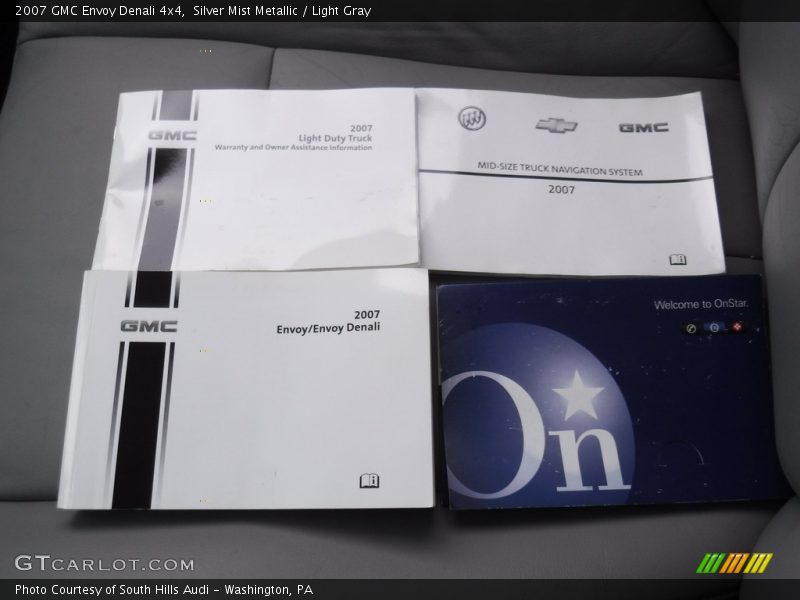 Silver Mist Metallic / Light Gray 2007 GMC Envoy Denali 4x4