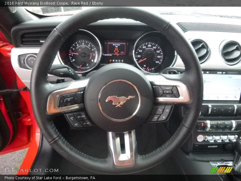 Race Red / Ebony 2016 Ford Mustang EcoBoost Coupe