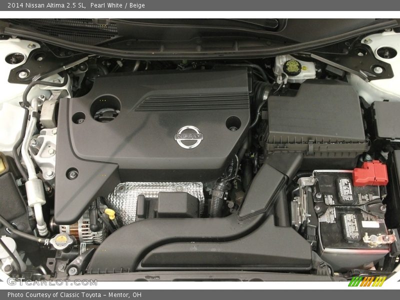  2014 Altima 2.5 SL Engine - 2.5 Liter DOHC 16-Valve VVT 4 Cylinder