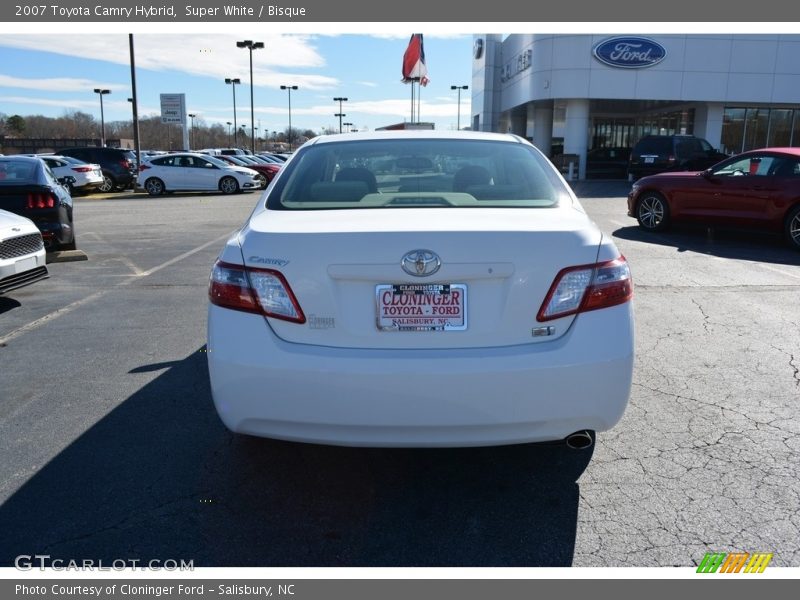 Super White / Bisque 2007 Toyota Camry Hybrid