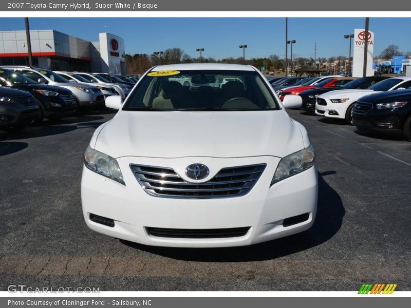 Super White / Bisque 2007 Toyota Camry Hybrid