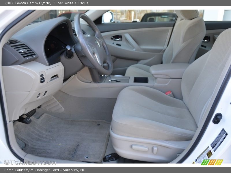 Super White / Bisque 2007 Toyota Camry Hybrid