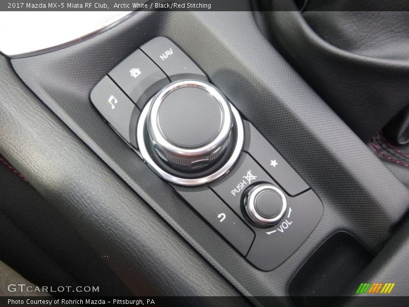 Controls of 2017 MX-5 Miata RF Club